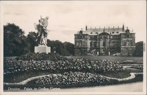 Ansichtskarte Dresden Großer Garten - Palais 1940
