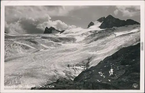 Ansichtskarte Ramsau am Dachstein Hallstättergletscher und Dachstein 1941