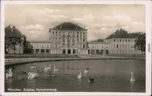 Ansichtskarte München Schloss Nymphenburg 1930