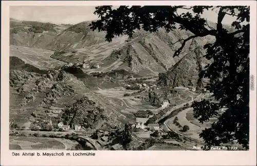 Ansichtskarte Mayschoß Panorama-Ansicht 1940