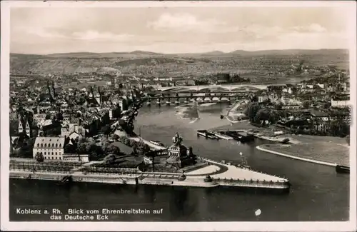 Ansichtskarte Koblenz Deutsches Eck 1906