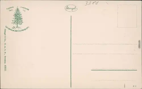 Ansichtskarte Bad Harzburg Panorama-Ansicht vom Butterberge 1908