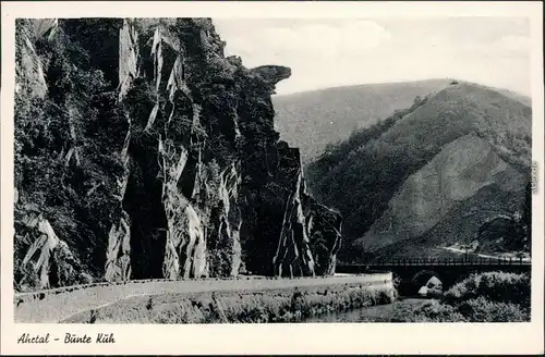 Ansichtskarte Ahrweiler-Bad Neuenahr-Ahrweiler Bunte Kuh (Felsnase) 1910