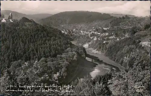 Ansichtskarte Kyllburg Panorama-Ansicht 1955