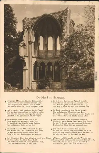 Ansichtskarte Oberdollendorf Kloster Heisterbach 1931