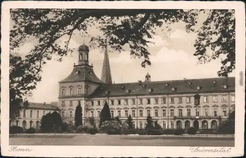 Ansichtskarte Bonn Universität 1930