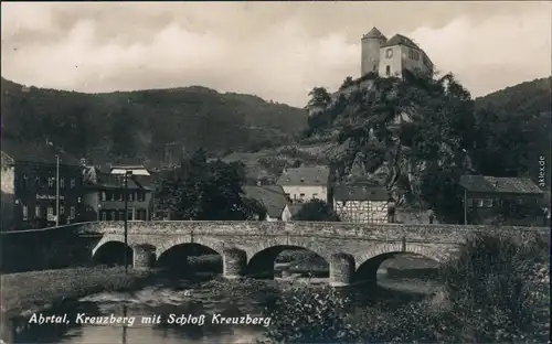 Ansichtskarte Altenahr Schloss/Burg Kreuzberg 1920