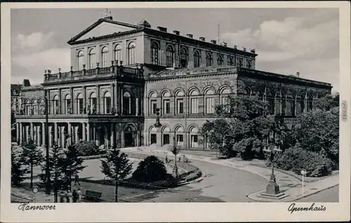 Ansichtskarte Hannover Oper 1930