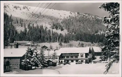 Ansichtskarte Bad Oberdorf (Algäu) Alpengasthof und Pension "Löwen" 1940