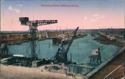 Ansichtskarte Hamburg Hafen 1926