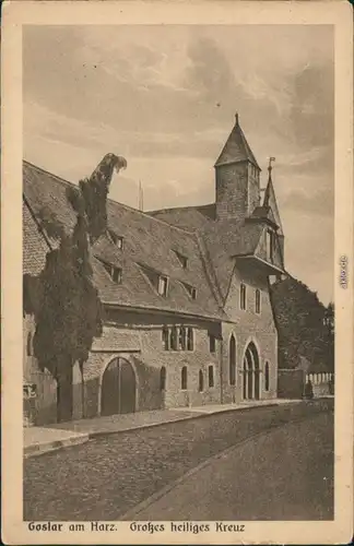 Ansichtskarte Goslar Kirche - Großes heiliges Kreuz 1925