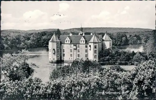 Ansichtskarte Glücksburg (Ostsee) Lyksborg Schloss Glücksburg 1959
