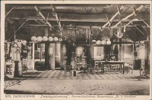 Ansichtskarte Bad Zwischenahn Ammerländisches Bauernhaus 1920