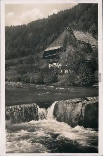 Ansichtskarte  Schwarzwald Idylle - Schwarzwaldhaus 1941 