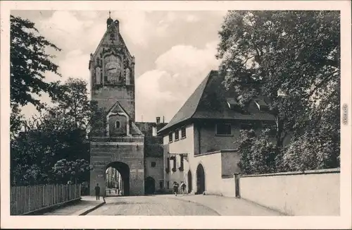 Ansichtskarte Memmingen Gasthof zur Burg - Straße 1941 