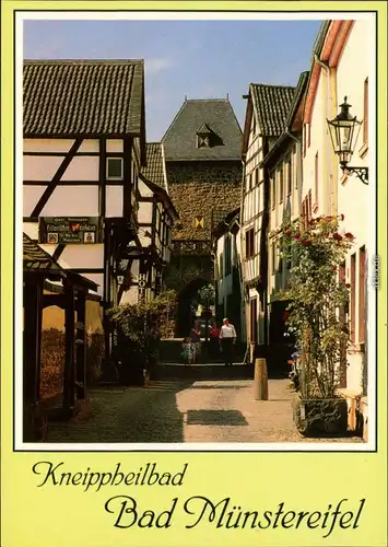 Ansichtskarte Münstereifel Heisterbacher Straße 1985