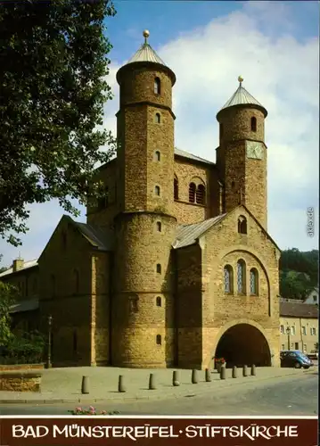 Ansichtskarte Münstereifel Pfarrkirche/Stiftskirche 1985