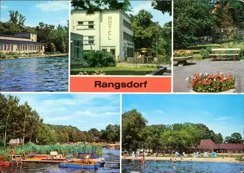 Rangsdorf Seebad-Casino am Rangsdorfer See, Hotel "Rangsdorfer Hof" g1978