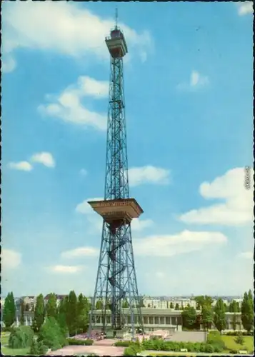 Ansichtskarte Charlottenburg-Berlin Funkturm 1963