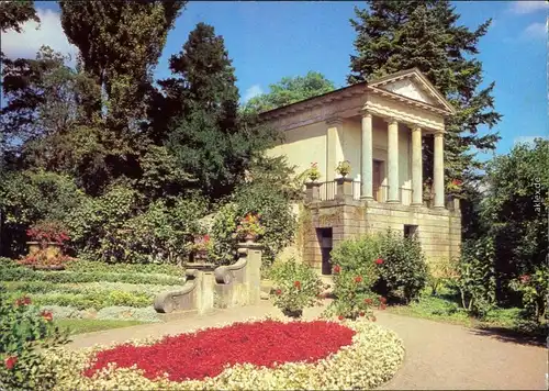 Oranienbaum Wörlitz Landschaftspark Wörlitz: Floratempel g1982