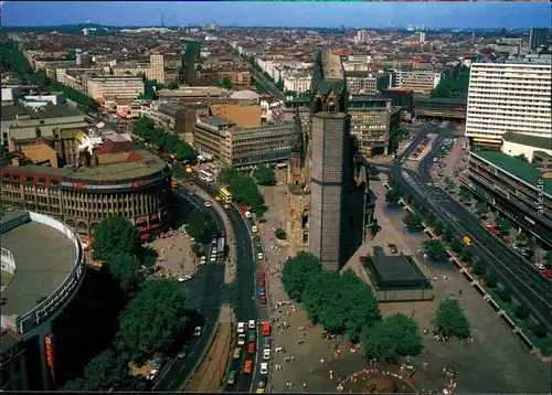 Charlottenburg-Berlin Kaiser-Wilhelm-Gedächtniskirche Breitscheidplatz 8 1985