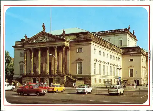 Ansichtskarte Mitte-Berlin Deutsche Staatsoper Unter den Linden 1983