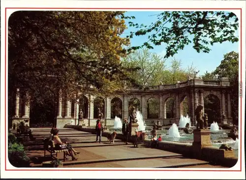 Ansichtskarte Friedrichshain-Berlin Märchenbrunnen im Volkspark 1983