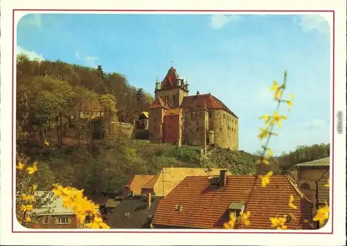 Ansichtskarte Liebstadt Schloß Kuckuckstein 1987