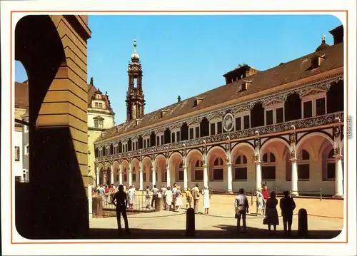 Ansichtskarte Innere Altstadt-Dresden Stallhof 1983