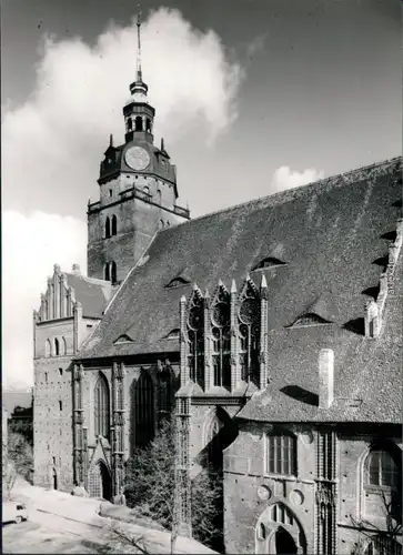 Ansichtskarte Brandenburg an der Havel St.-Katharinenkirche 1960 Privatfoto 1