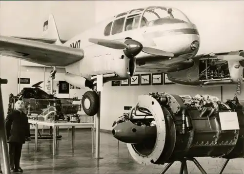 Dresden Verkehrsmuseum/Johanneum - Abteilung Luftverkehr mit Lufttaxi 1970