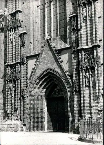 Ansichtskarte Brandenburg an der Havel St.-Katharinenkirche 1965 Privatfoto 4