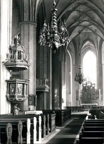 Ansichtskarte Brandenburg an der Havel St.-Katharinenkirche 1965 Privatfoto 2