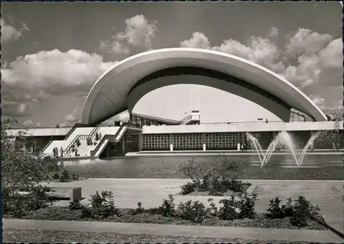 Ansichtskarte Tiergarten-Berlin Kongreßhalle im Tiergarten 1958