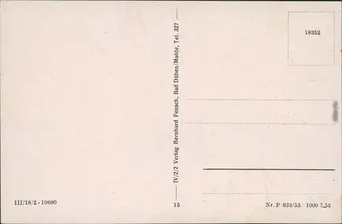 Ansichtskarte Lutherstadt Wittenberg Lutherstube 1953