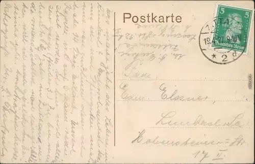 Ansichtskarte Zittau Partie an der Johannisstraße 1913 