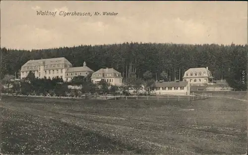 Ansichtskarte Elgershausen-Schauenburg Waldhof 1914 