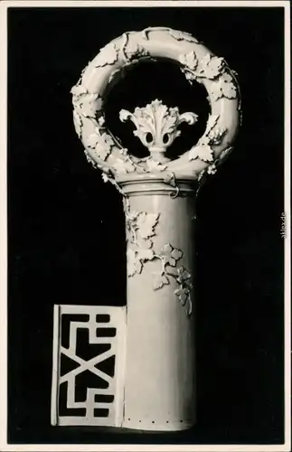 Ansichtskarte Meißen Der Große Schlüssel Meißner Porzellan 1932 