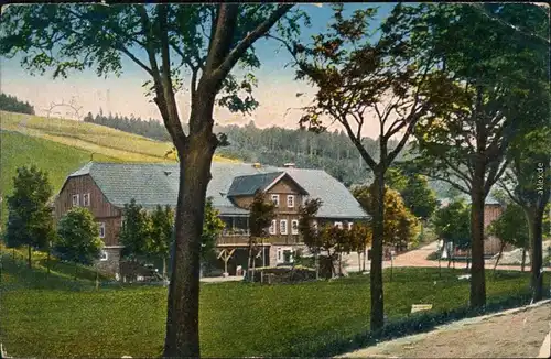 Gießhübel Adlergebirge Olešnice  Horách Weinhaus   Reichenau   Knieschna 1911