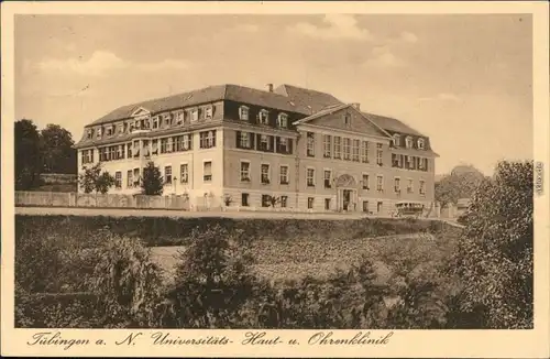 Ansichtskarte Tübingen Universitätsklinik 1929