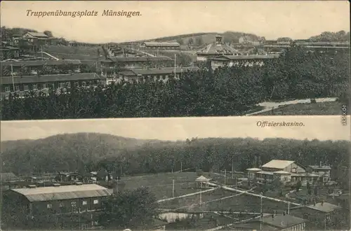 Ansichtskarte Münsingen (Württemberg) Truppenübungsplatz 1916