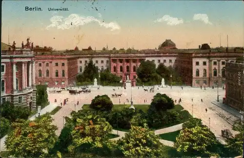 Ansichtskarte Berlin Universität 1918