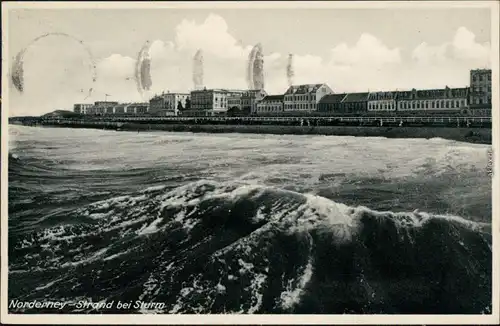 Strand, Hotels bei Sturm