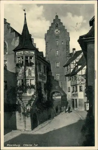 Ansichtskarte Meersburg Obertor 1935