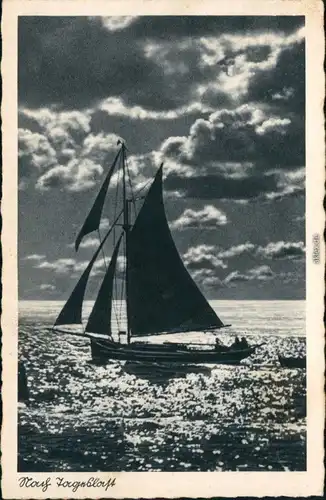 Weißenhäuser Strand-Wangels Putlos - Weißenhäuser Strand - Segelschiff 1935