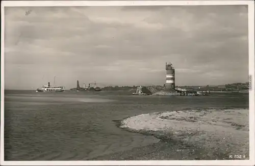 Ansichtskarte Friedrichsort-Kiel Friedrichsorter Leuchtturm 1934