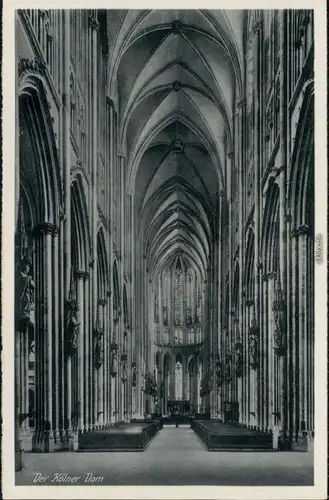 Ansichtskarte Köln Kölner Dom 1920