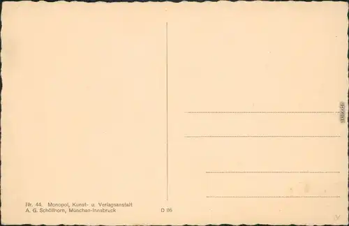 Ansichtskarte Mittenwald Leutaschklamm 1920