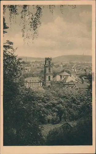 Ansichtskarte Saarbrücken Panorama-Ansicht 1922