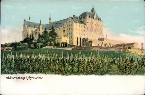Ansichtskarte Bad Neuenahr-Ahrweiler Ursulinenkloster Kalvarienberg 1925